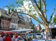 Campsite France Brittany, Marché de Saint Brieuc