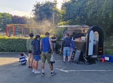 Camping Côtes d'Armor, Food truck