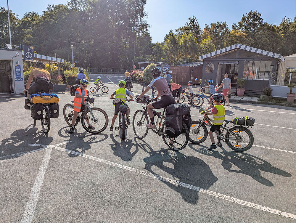 campground, bike-friendly, Brittany